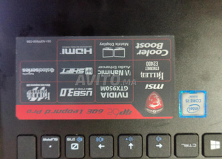 deux gamer portable MSI GTX 950M