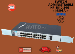 Switch Administrable Gigabit v2 HP 1810-24G J9803A