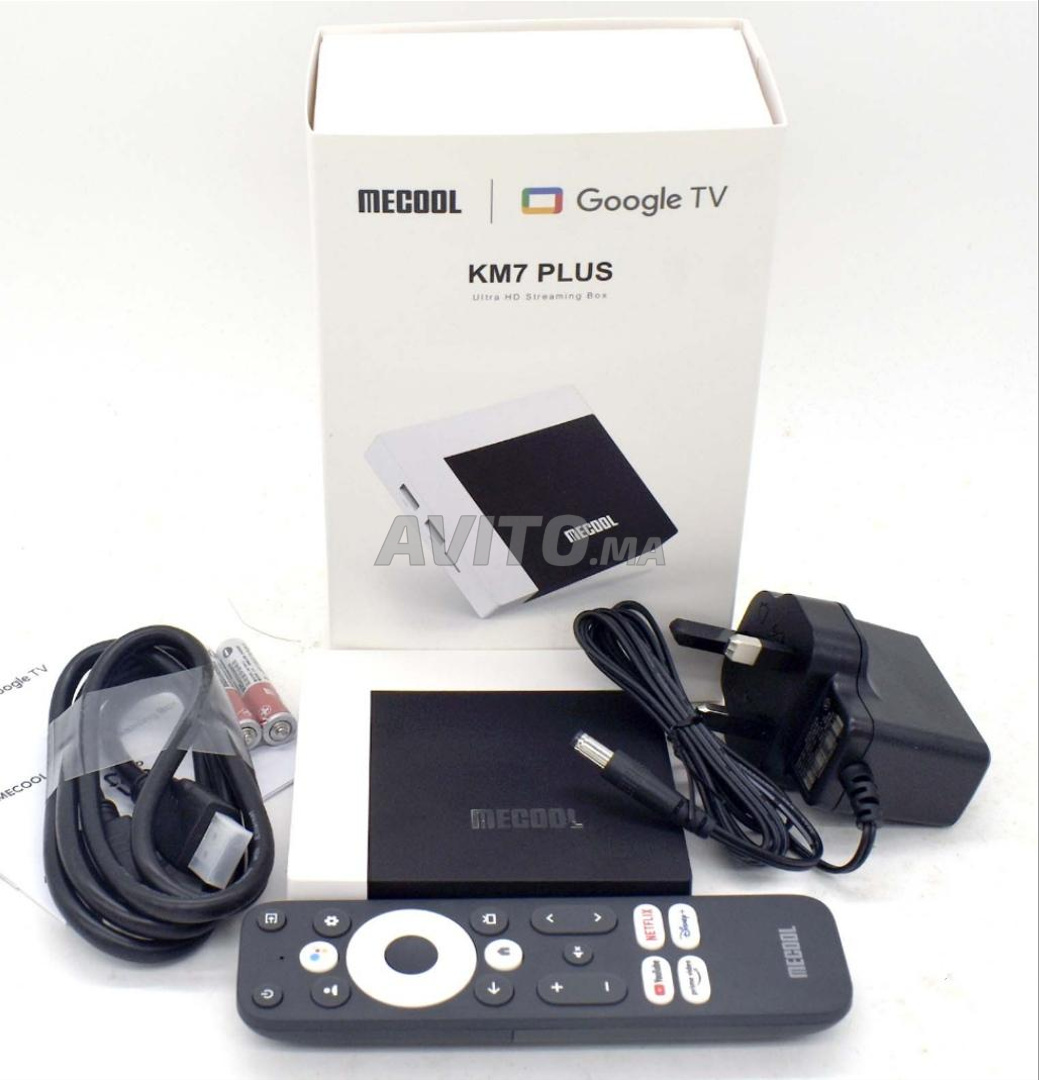 android TV box 4k - Bueno Maroc