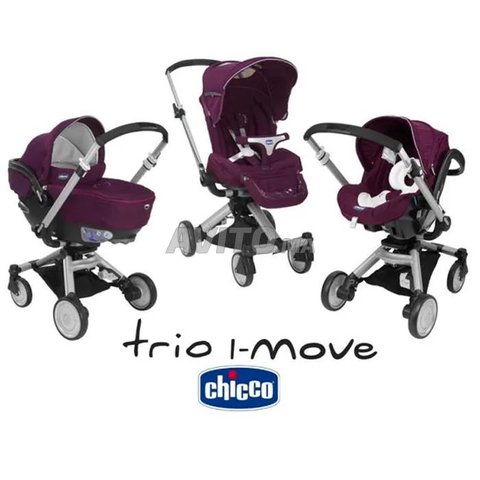 Pousette CHICCO Trio I Move Purple Equipements pour enfant et