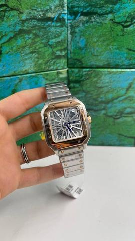 ساعة كارتييه سانتوس بجودة عالية - 2