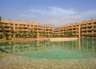 Bel appart T2 à Agdal piscine verdure vue dégagée 