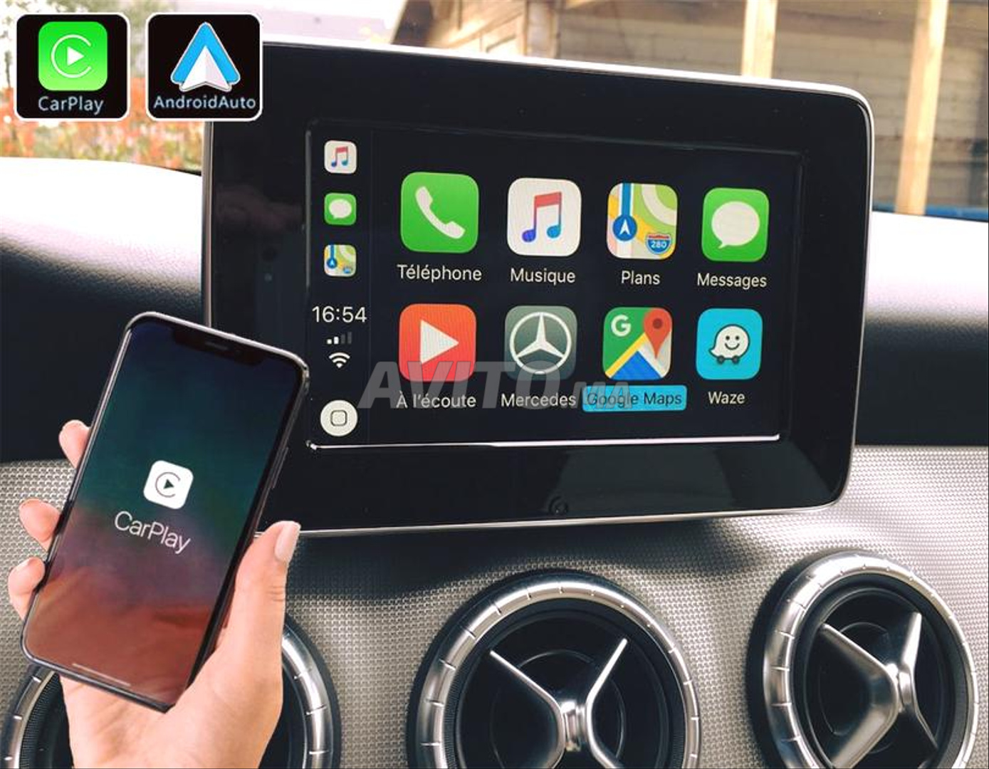 Mercedes carplay pas cher à vendre, Avito Maroc