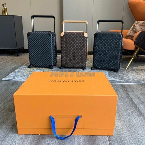 Valises Louis Vuitton en vrai Cuir