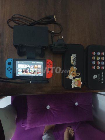 Nintendo Switch avec 3 jeux et la pochette, Jeux vidéo et Consoles à  Agadir Melloul