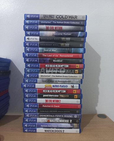 LOT CD PS4 PS5