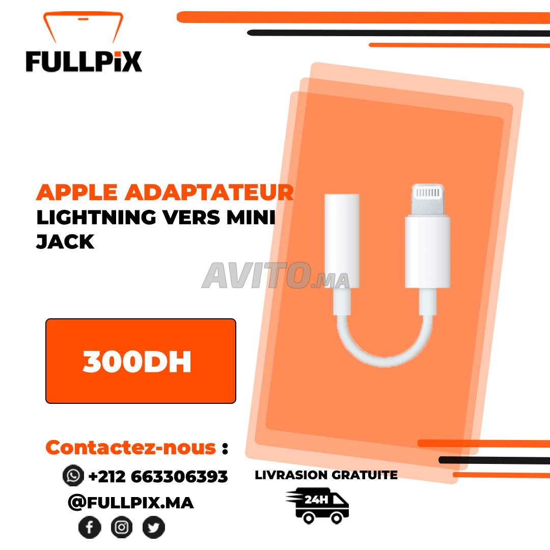 Adaptateur Fiche JACK au Maroc, Achetez en ligne au meilleur prix