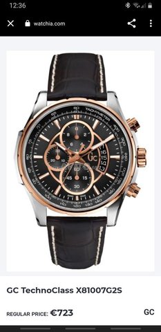 Montre Guess Gc technoclass X81007G2s Avito.ma