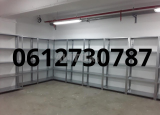 Rayonnage super marche murale double et economique