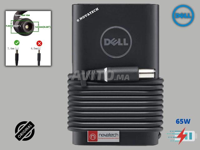 Chargeur PC Portable original Dell/19.5V 3.34A 65W - 2