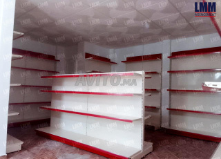 rayonnage super marche 