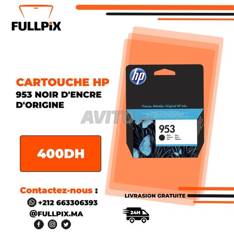 Cartouche HP 953 Noir D'encre D'origine