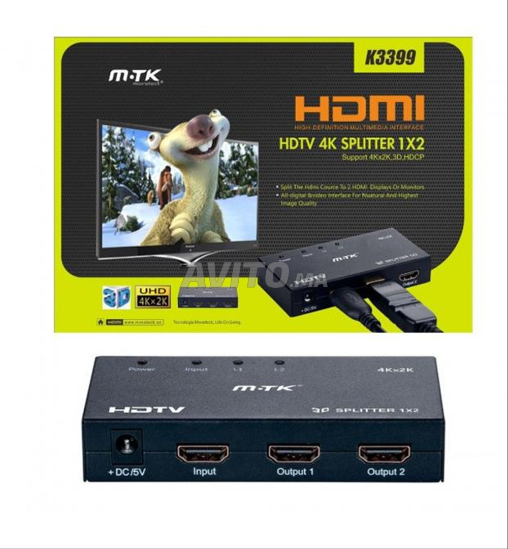 Câble HDMI pour Nintendo switch * meilleur prix au Maroc