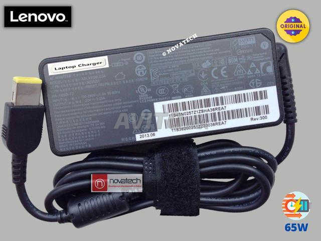 شاحن أصلي للكمبيوتر المحمول LENOVO 20V3.25A/65W - 2