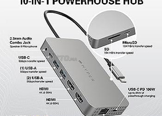 Hyper Dual 4K HDMI Video ** MacBooks