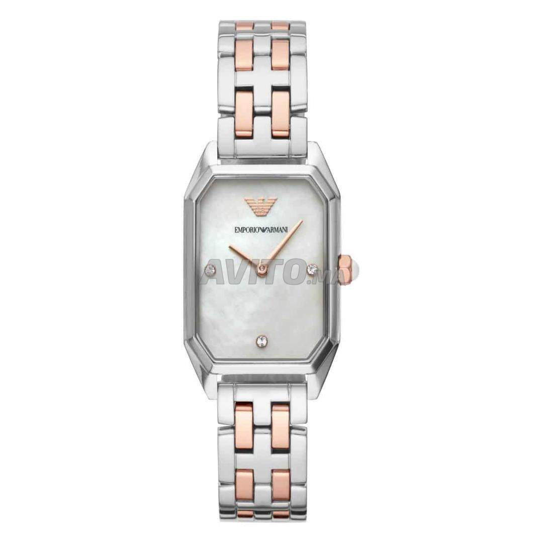 Montre armani femme discount prix