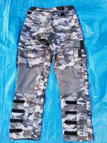 Pantalon Moto Camouflage