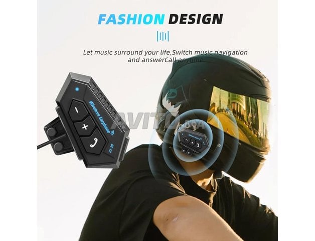 Kit d'appel de moto étanche sans fil Bluetooth