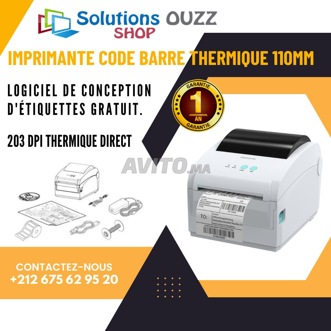 iDPRT Imprimante D'étiquettes Thermiques, Maroc