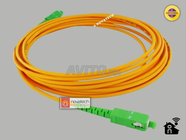 Jarretière optique simplex monomode**SC-APC/SC-APC - 2