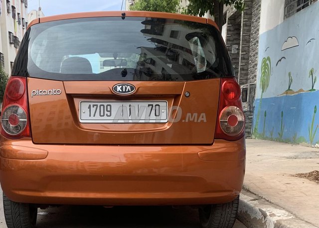 Voiture Kia Picanto 2008 à Casablanca Essence - 6 chevaux