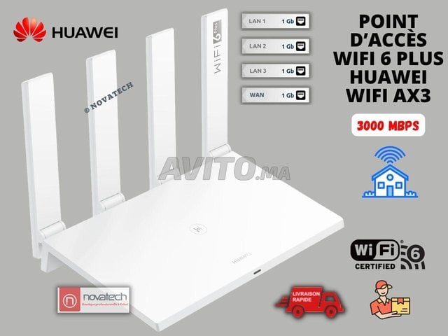 Point d’accès HUAWEI Puissant WIFI6 AX3000