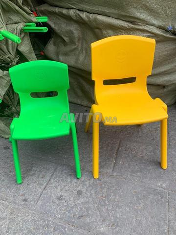 Chaise plastique crèche maternelle scolaire