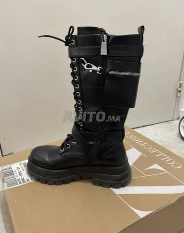 Bottes discount motardes zara