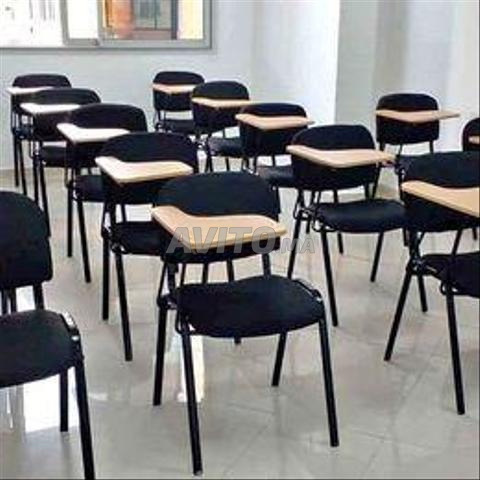 mobilier scolaire chaise avec écritoire 