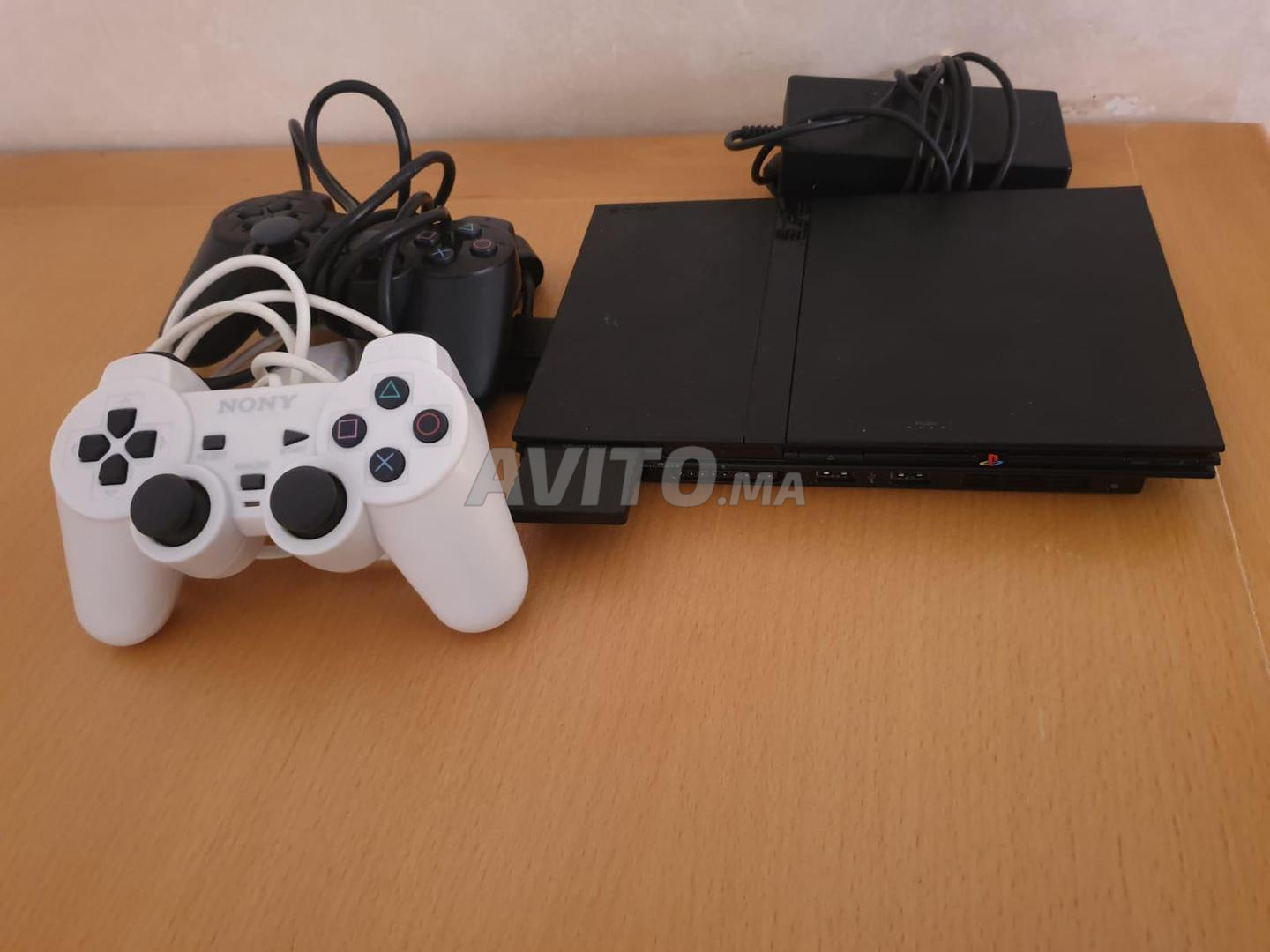 Sony PlayStation restauré 2 PS2 Slim Console Satin Maroc