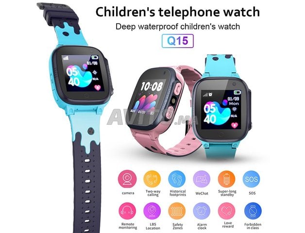 Montre connéctée pour les enfants GPS / Téléphone