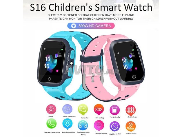 Montre intelligente pour enfant / GPS / Téléphone