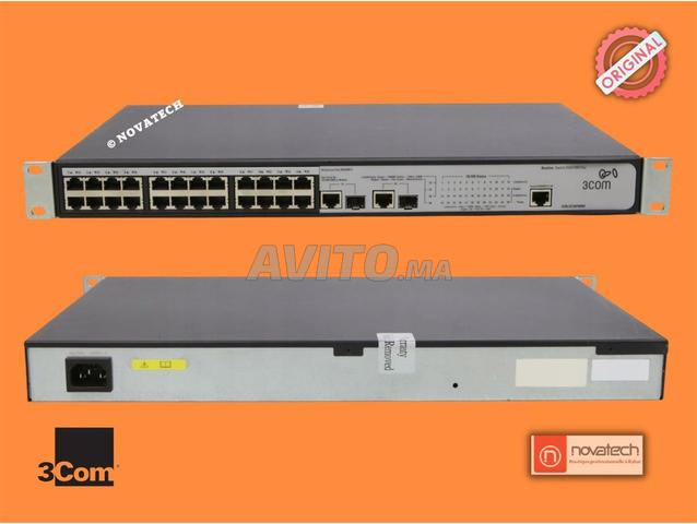 Switch 3Com Baseline PoE 2426 PWR Plus 24-Port PoE | Accessoires ...