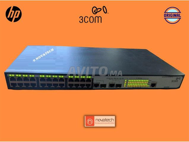 Switch 3Com Baseline PoE 2426 PWR Plus 24-Port PoE | Accessoires ...