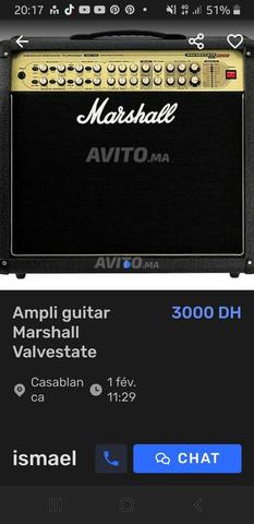 Ampli professionnel Marshall 300W