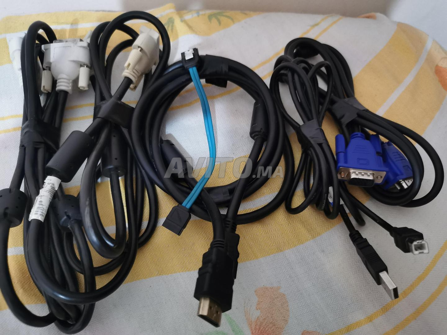 Adaptateur HP USB-C vers VGA (N9K76AA) prix Maroc