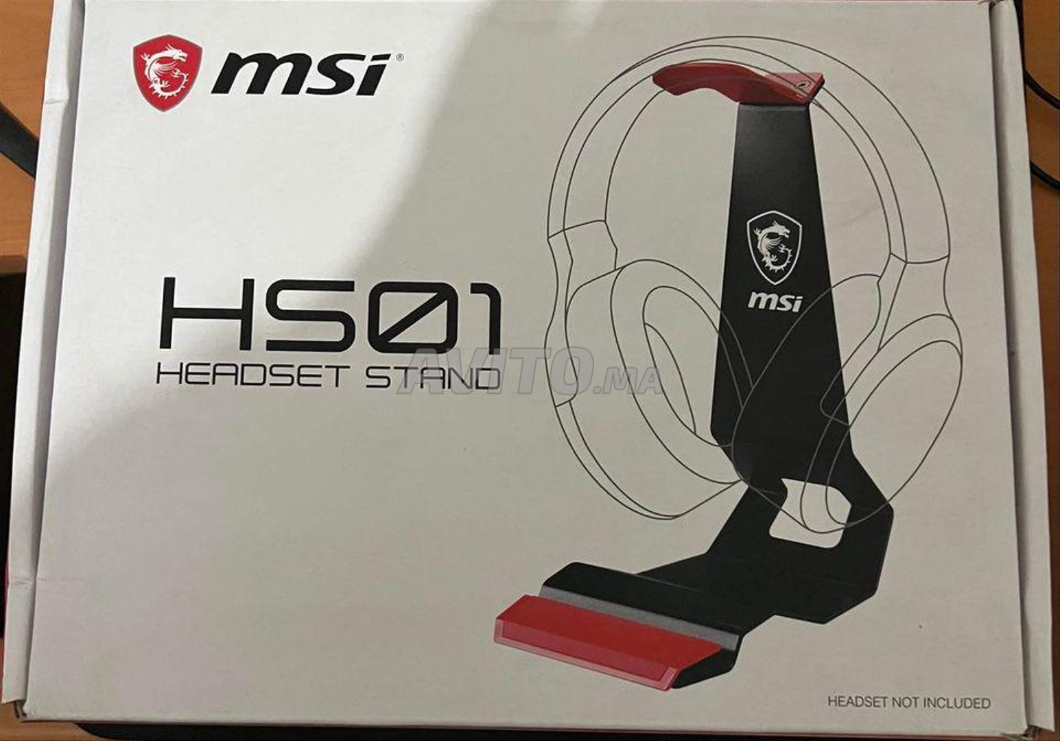 Support pour Casque MSI Immerse Combo HS01