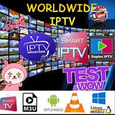 ABONNEMENT SS iPTV 12 MOIS -  Smarters iptv