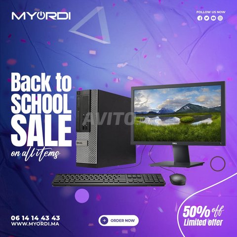 DeskTop OptiPlex 790 SFF * Ecran Dell 20 Pouces