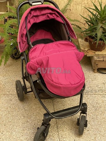 Poussette graco store evo rose