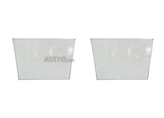 Lot deux tableaux blanc émaillé 120x90cm