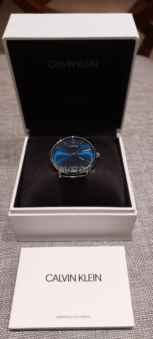 Montre calvin klein homme best sale pas cher