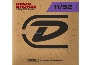 Dunlop jeu de cordes Folk 80/20 BRONZE 11-52