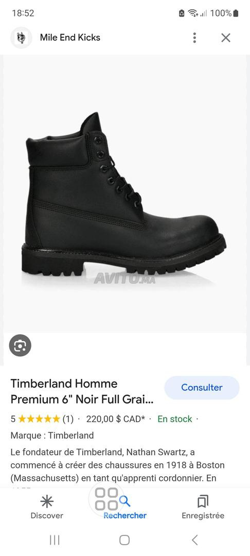 Prix timberland outlet noir