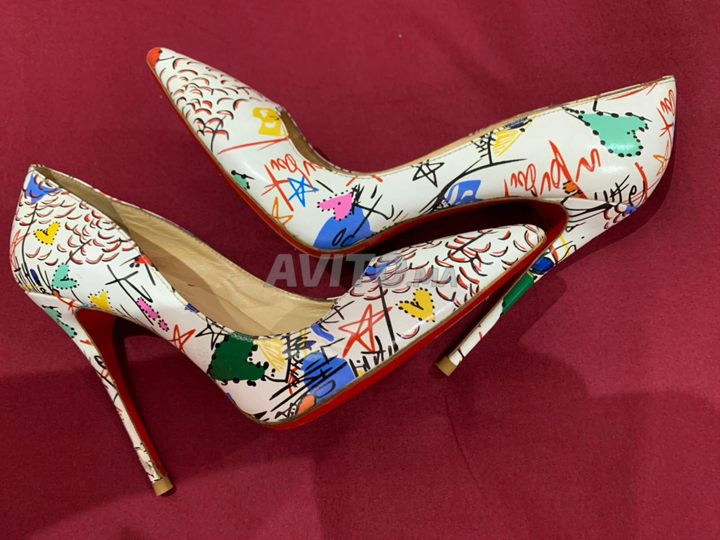 Christian louboutin pas clearance cher chaussures