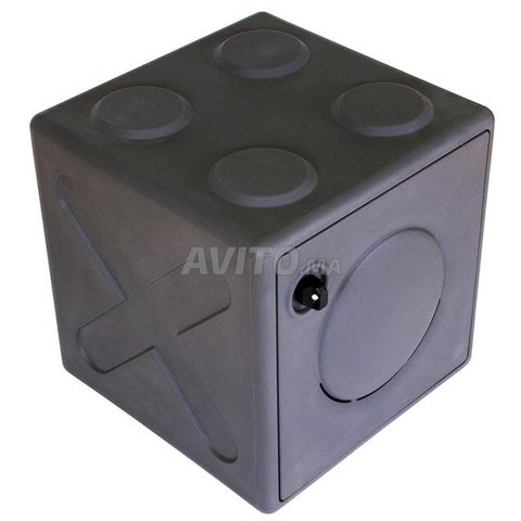 Vestiaire OonCUB plastique de rangement gris
