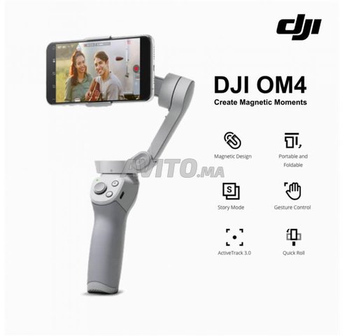 DJI Osmo Mobile 4 (OM4), le nouveau stabilisateur pour smartphones