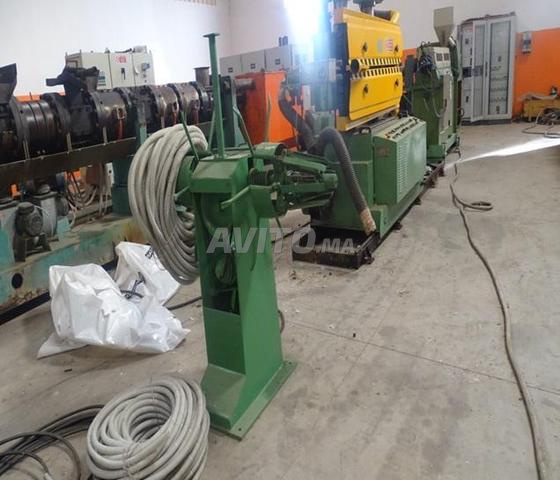 خط إنتاج للأنابيب المموجة