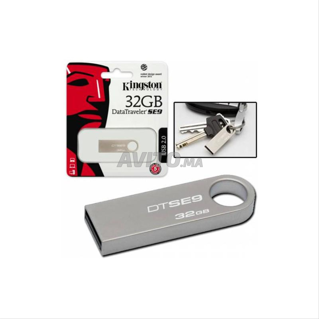 Kingston - DTSE9H - Clé USB - 16 Go - DataTraveler- Argent à prix