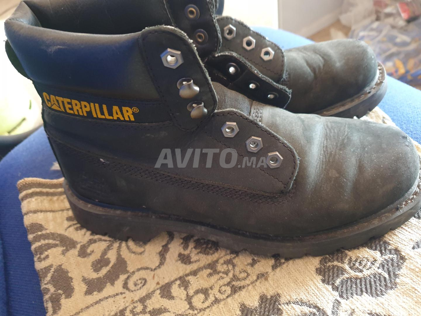 Bottes de sécurité CAT Caterpillar Homme SB Acier Maroc